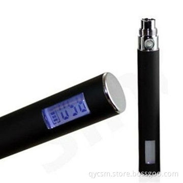 650mAh, black color, eGo LCD battery